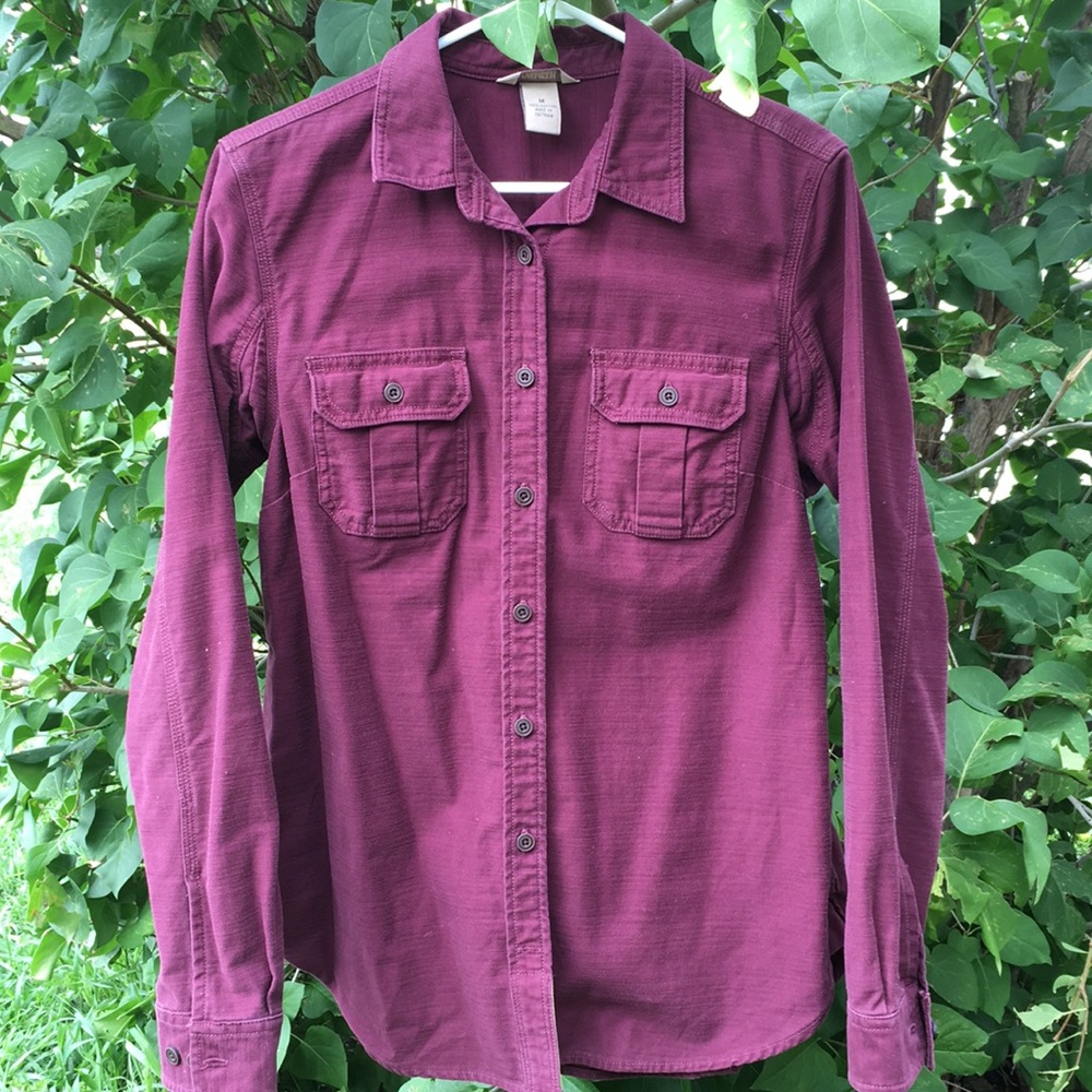 Duluth Trading, button up, long Sleeve Shirt